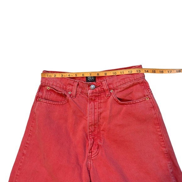BDG Urban Outfitters Extreme Baggy Jeans in Red, Sz 27 - Picture 11 of 16